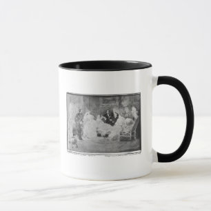 Alfred de Musset  Eugene Delacroix Mug