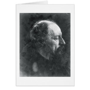 Alfred, Lord Tennyson (1809-92) c.1868 (albumen pr