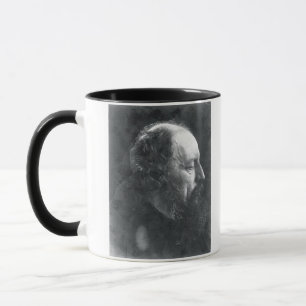 Alfred, Lord Tennyson (1809-92) c.1868 (albumen pr Mug
