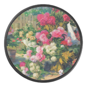Alfred Petit Flower Baskets and Flower Pots in... Hockey Puck