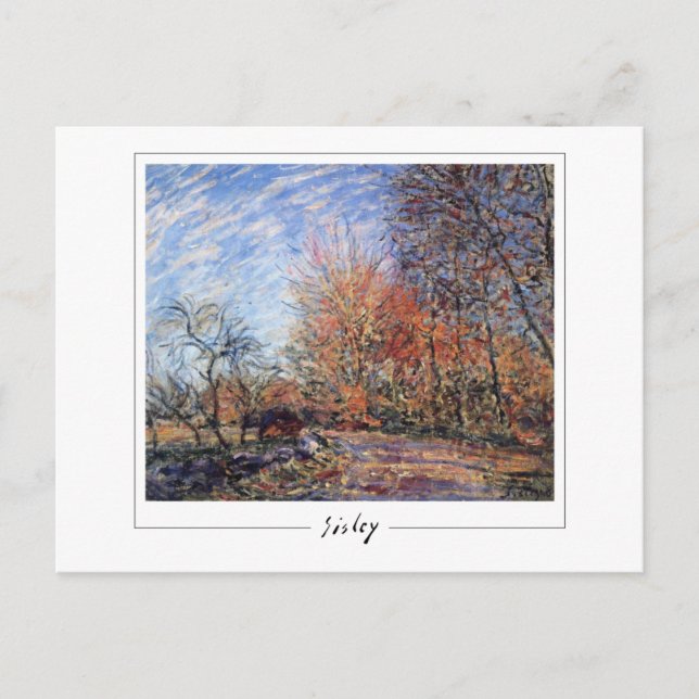 Alfred Sisley #372 - Carte postale Art (Devant)
