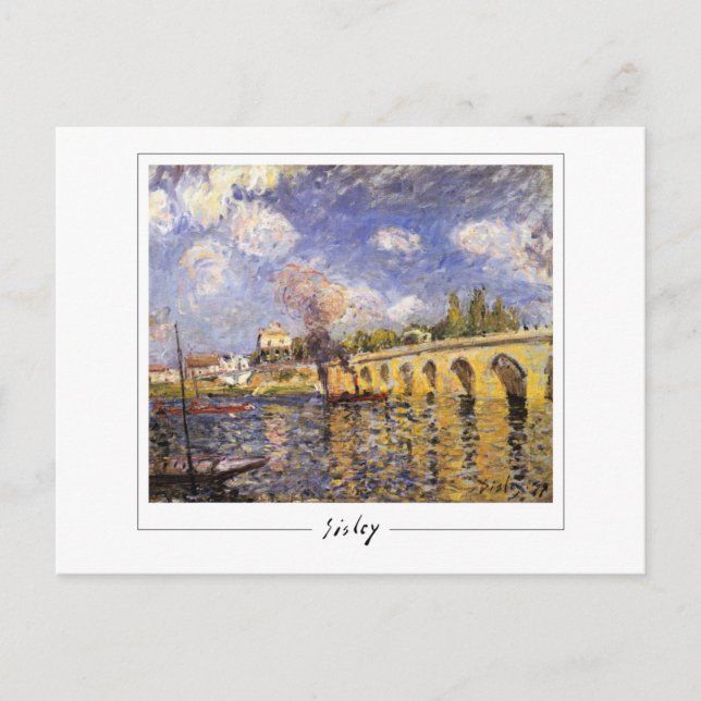 Alfred Sisley #90 - Carte postale Art (Devant)