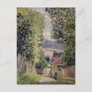 Alfred Sisley A Road in Louveciennes Postcard