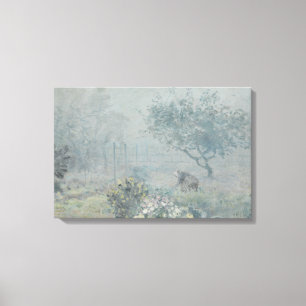 Alfred Sisley - Fog, Voisins Canvas Print