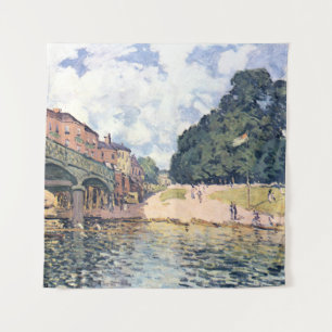 Alfred Sisley Hampton Court Bridge Tapestry