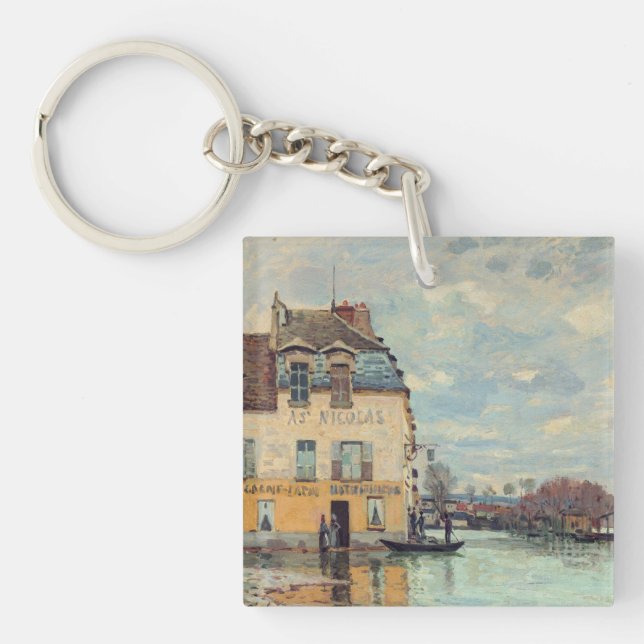 Alfred Sisley - Inondation à Port-Marly 1872 (Devant)