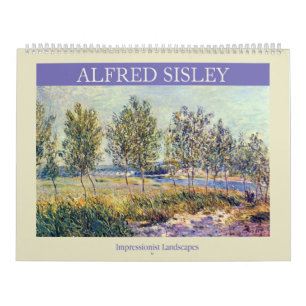 Alfred Sisley Landscapes 2025 Calendar
