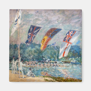 Alfred Sisley - Regatta at Molesey Magnet