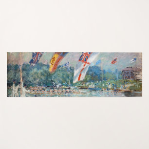 Alfred Sisley - Regatta at Molesey Yoga Mat