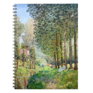 Alfred Sisley - Rest along the Stream Notebook