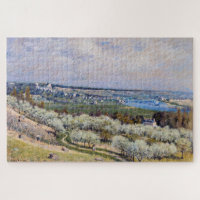 Alfred Sisley - Terrace at Saint-Germain, Spring