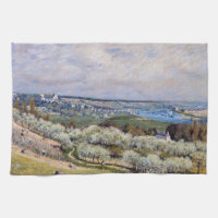 Alfred Sisley - Terrace at Saint-Germain, Spring