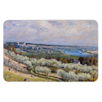 Alfred Sisley - Terrace at Saint-Germain, Spring