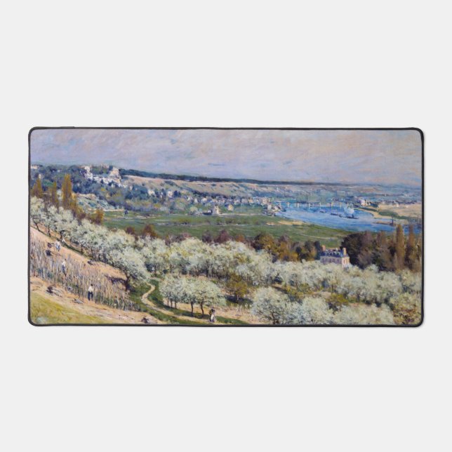 Alfred Sisley - Terrasse à Saint-Germain, Printemp (Recto)