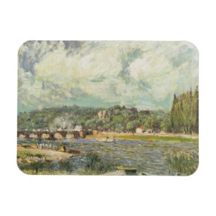 Alfred Sisley The Bridge at Sevres Magnet