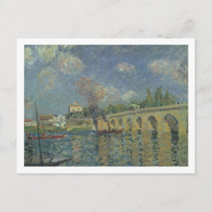 Alfred Sisley The Bridge Postcard