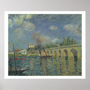 Alfred Sisley The Bridge Poster