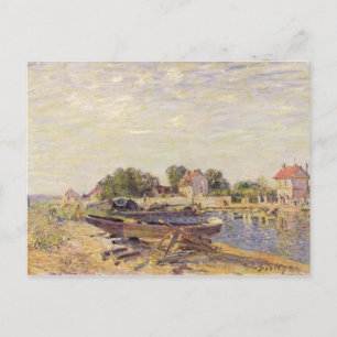 Alfred Sisley   The Loing at Saint-Mammes Postcard