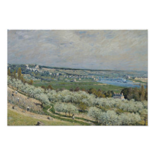 Alfred Sisley - The Terrace at Saint-Germain Photo Print