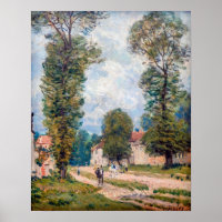 Alfred Sisley - The Versailles Road