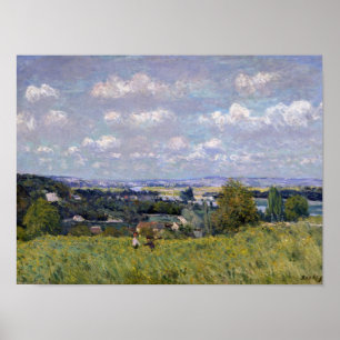 Alfred Sisley   Valley of the Seine at St-Cloud Poster