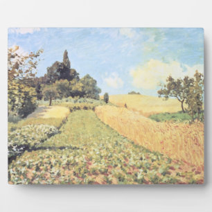 Alfred Sisley Wheat Field Plaque