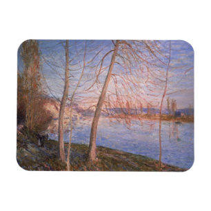 Alfred Sisley Winter Morning Magnet