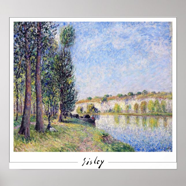 Alfred Sisley Zedign Art Poster #19 (Front)