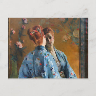 Alfred Stevens The Japanese Parisian Postcard