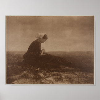 Alfred Stieglitz Net Mender Photo Poster