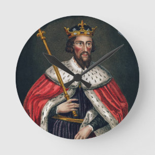 Alfred the Great (849-99), after a painting in the Round Clock