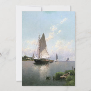 Alfred Thompson Bricher - Blue Point, Long Island Invitation