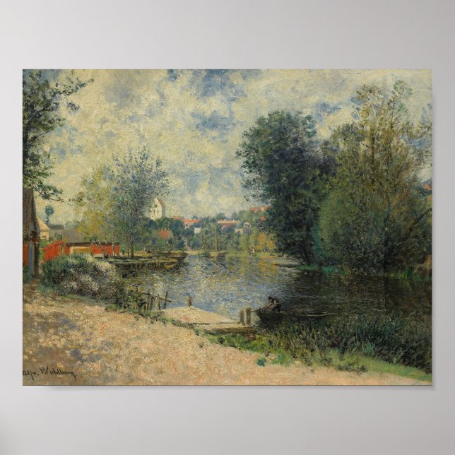 Alfred Wahlberg - Sommarlandskap Poster (Front)