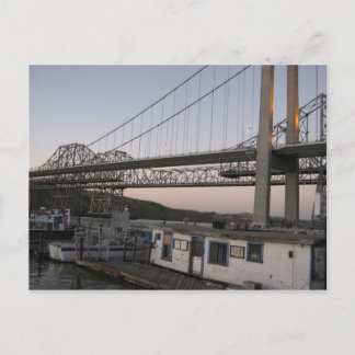Alfred Zappa Memorial Bridge Postcard