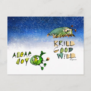 Algae Joy Krill Bonne Will Carte postale