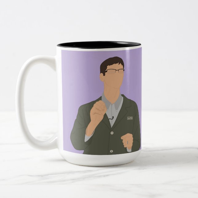 Algae  Two-Tone coffee mug (Left)