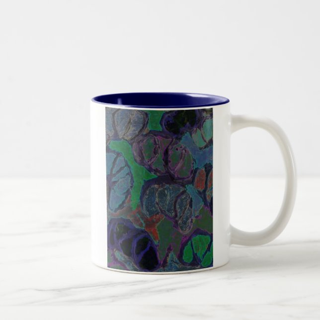 algae Two-Tone coffee mug (Right)