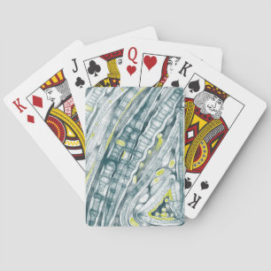 Algae Under Glass Playing Cards