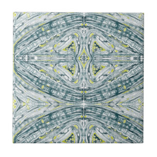 Algae Under Glass Tile