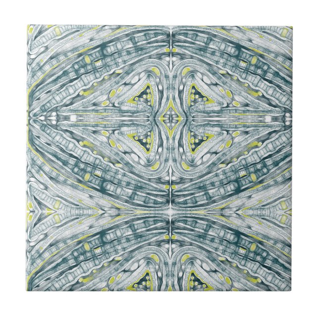 Algae Under Glass Tile (Front)