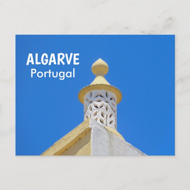 Algarve Chimney Portugal Postcard (Front)