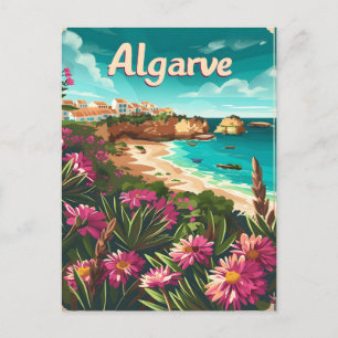 Algarve Coast Postcard