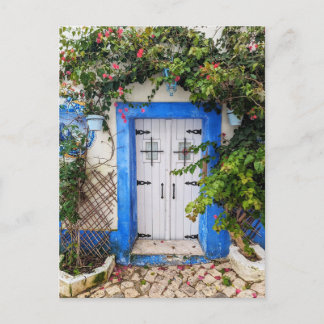 Algarve Door Holiday Postcard