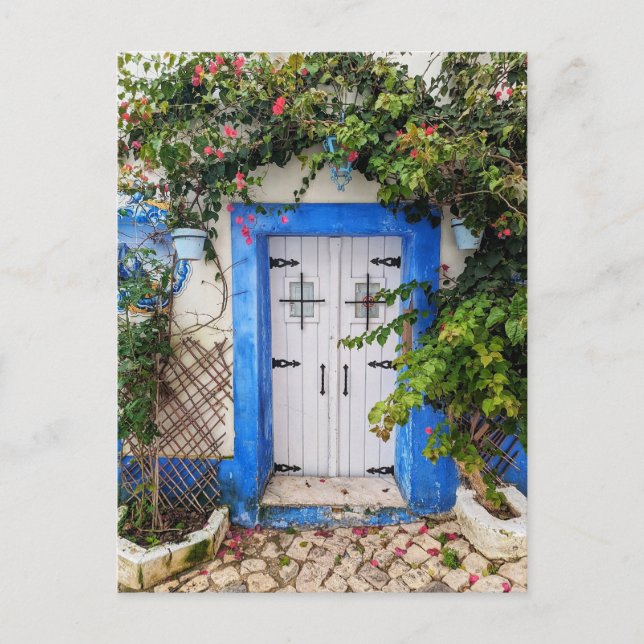 Algarve Door Holiday Postcard (Front)