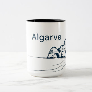 Algarve Portugal Coastal Cliffs Two-Tone Coffee Mu Mug