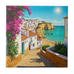 Algarve Portugal Travel Tile