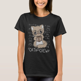 Algebra Brown Cat Math And Cats Mathematics Studen T-Shirt