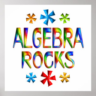 ALGEBRA ROCKS - Starting at $11.80 Poster