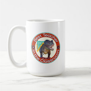 Algebra Teacher Funny Dinosaur Coffee Mug