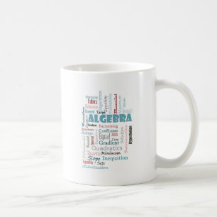Algebra Vocabulary Coffee Mug